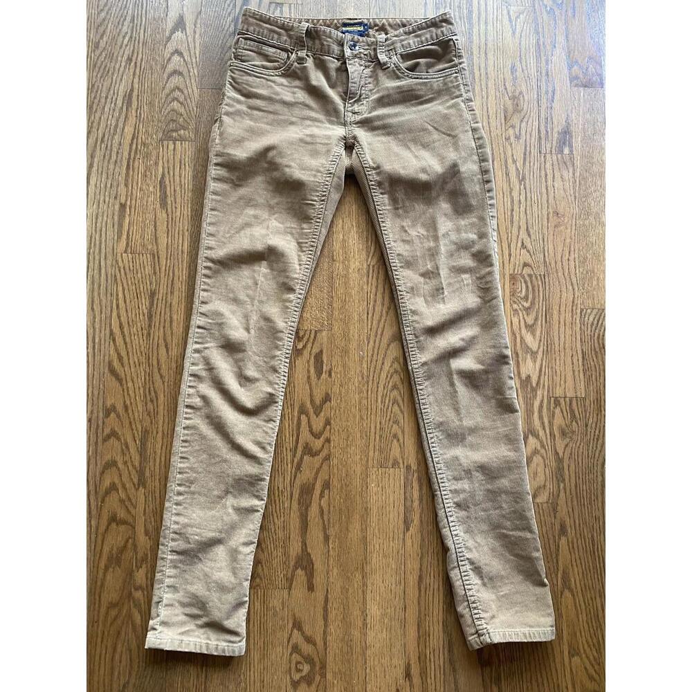 rugby ralph lauren khaki corduroy jeans women sz 2